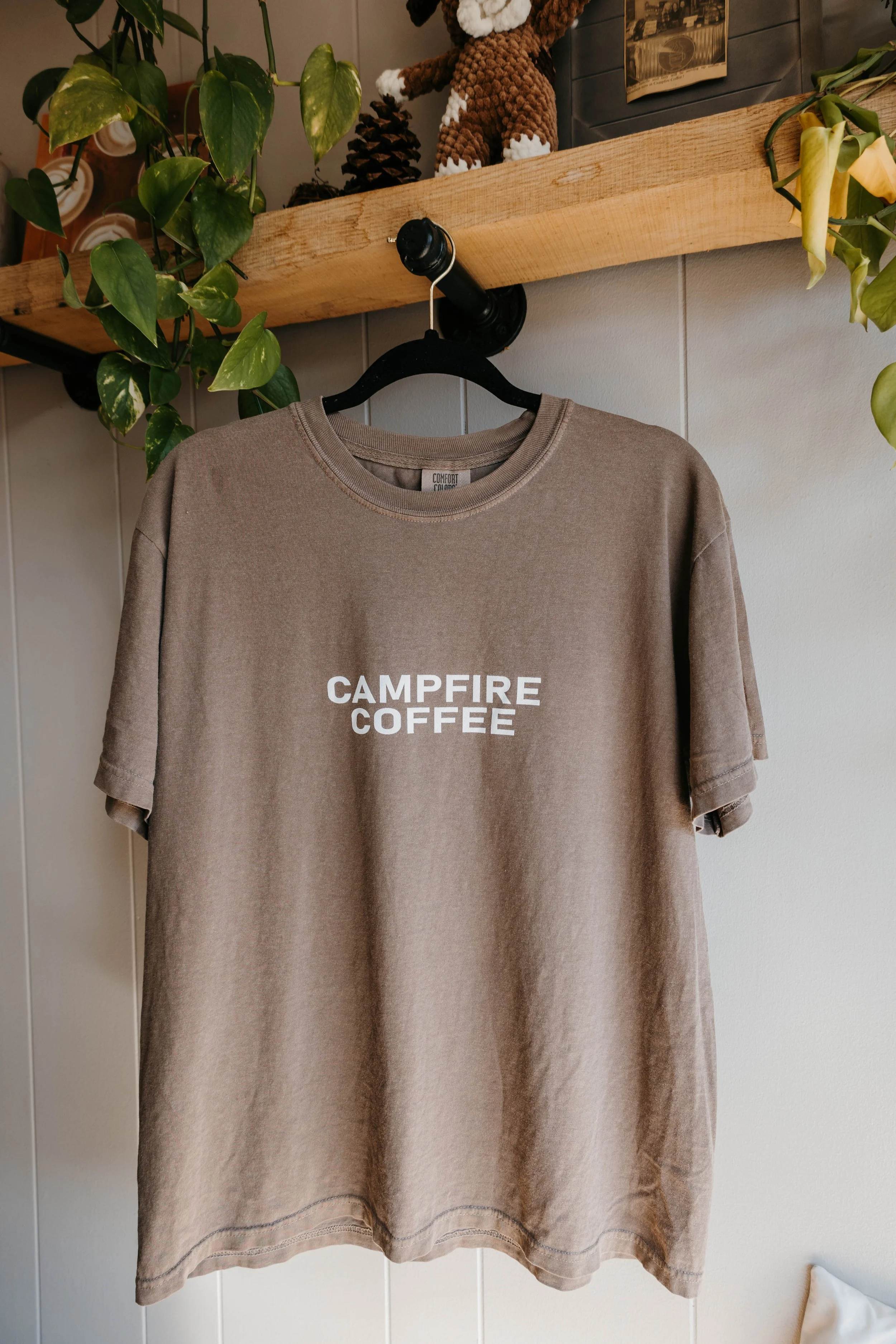 Campfire Comfort Colors Espresso Tee