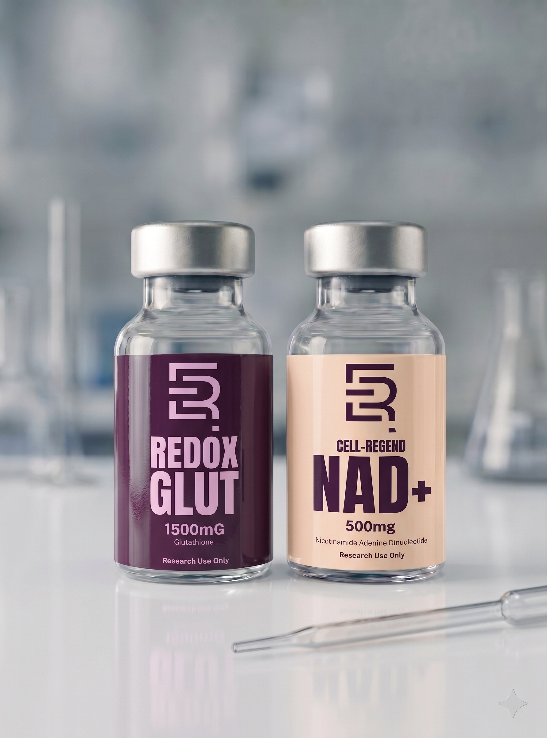REDOX-DUO KIT | NAD+ & Glutathione Combo