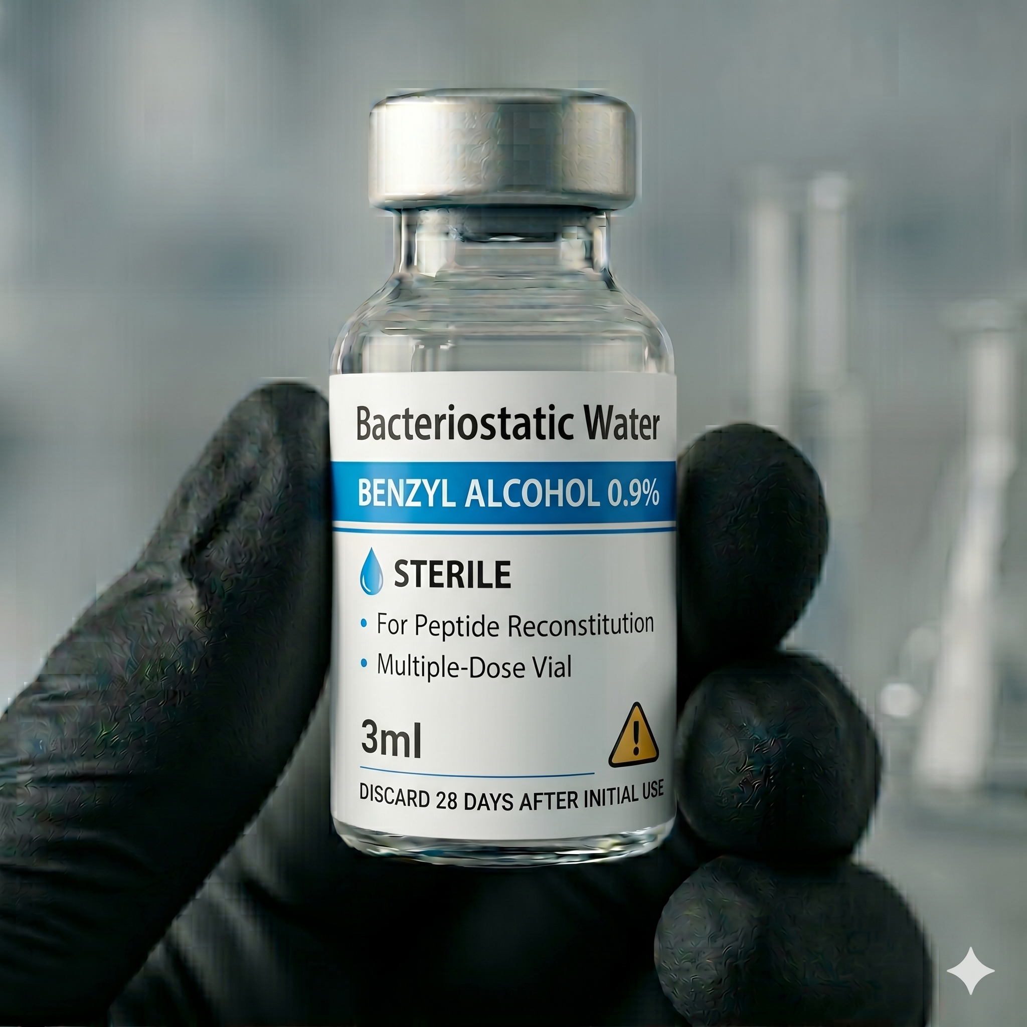 RESEARCH SOLVENT | Bacteriostatic Water 3ml