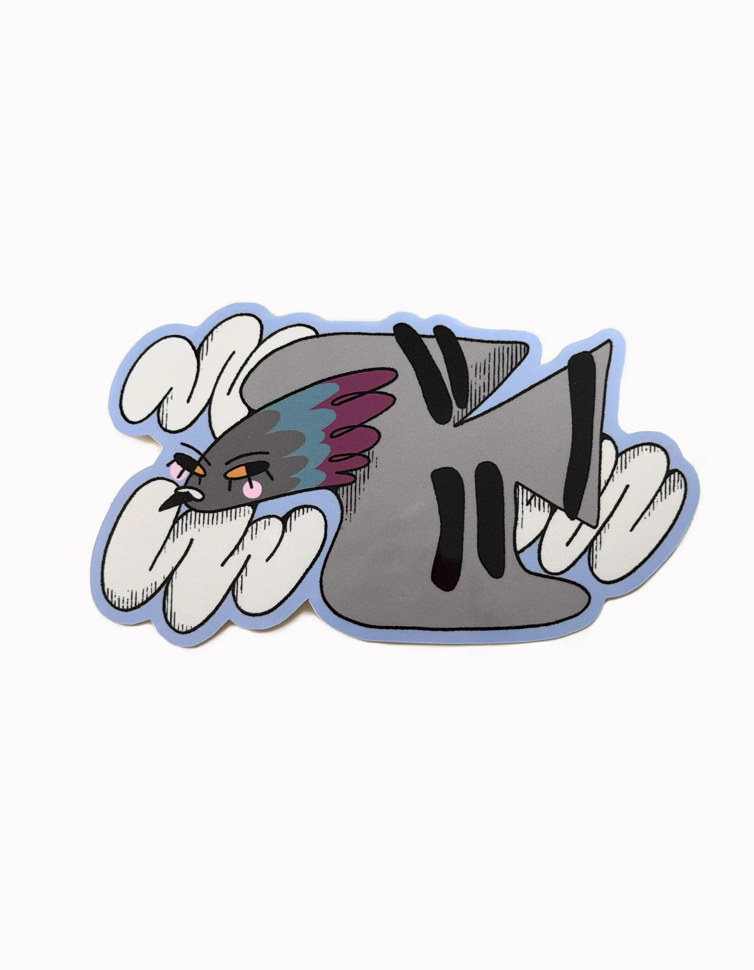 Flying Pigeon Sticker