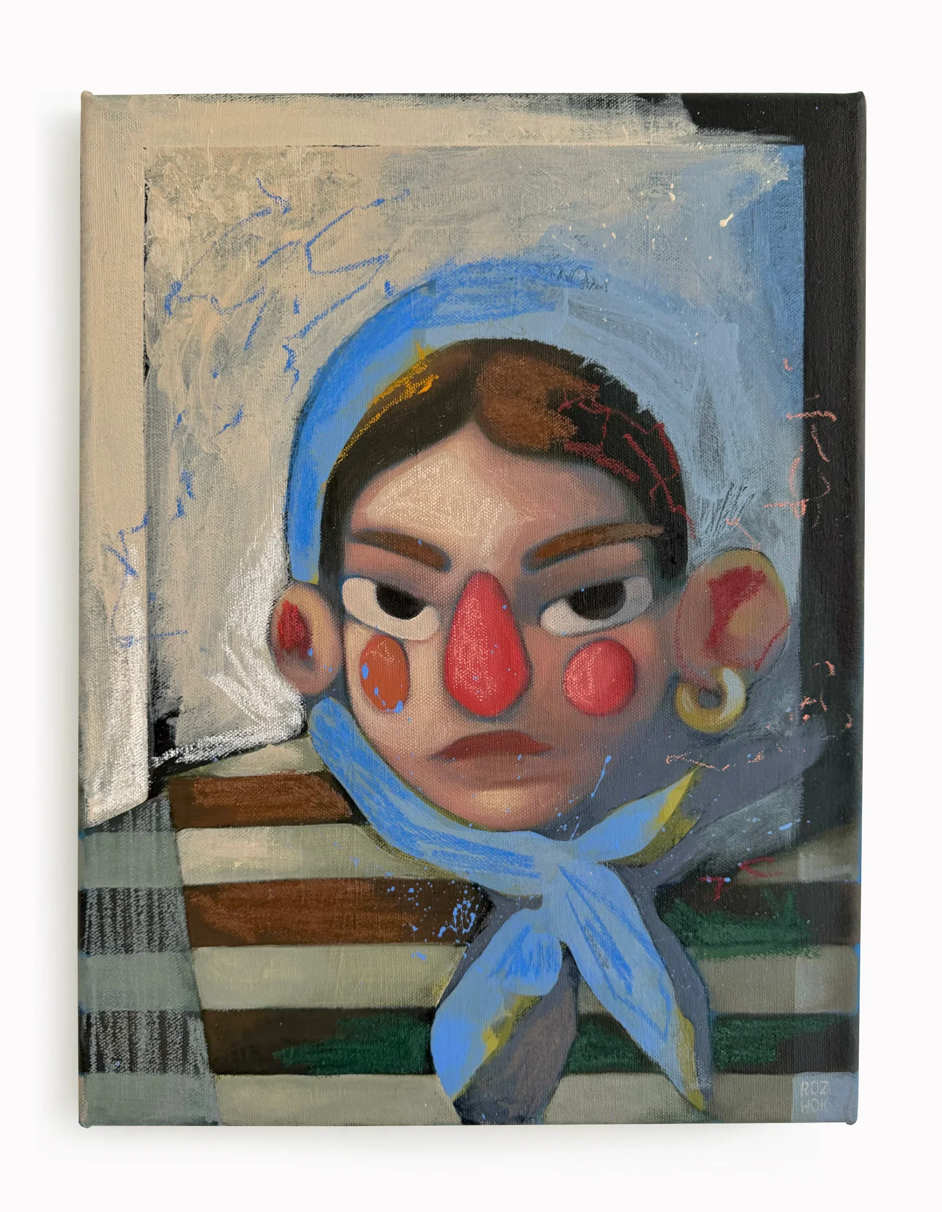 headscarf, 30 x40, 2026