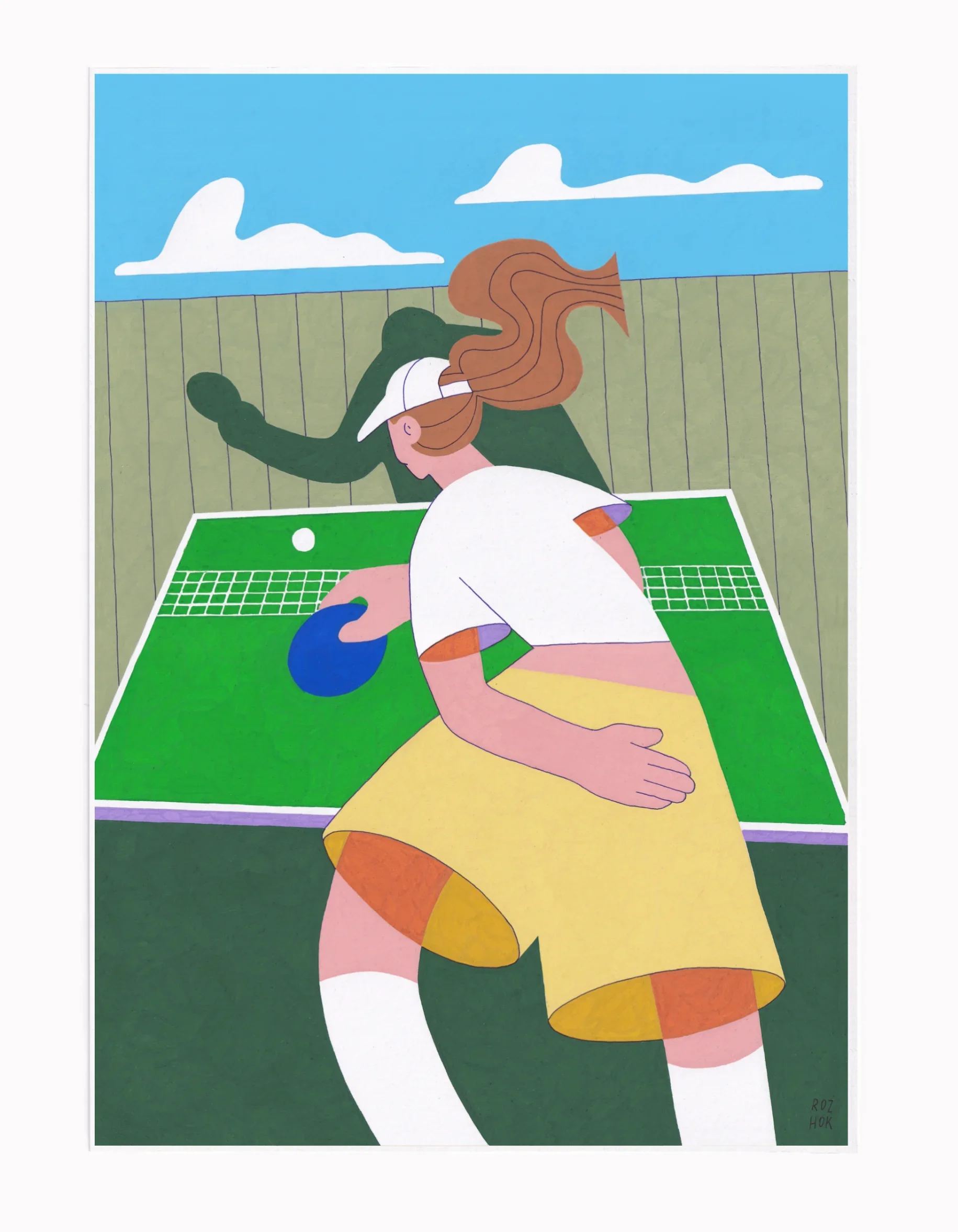 Don't Wear White to Table Tennis