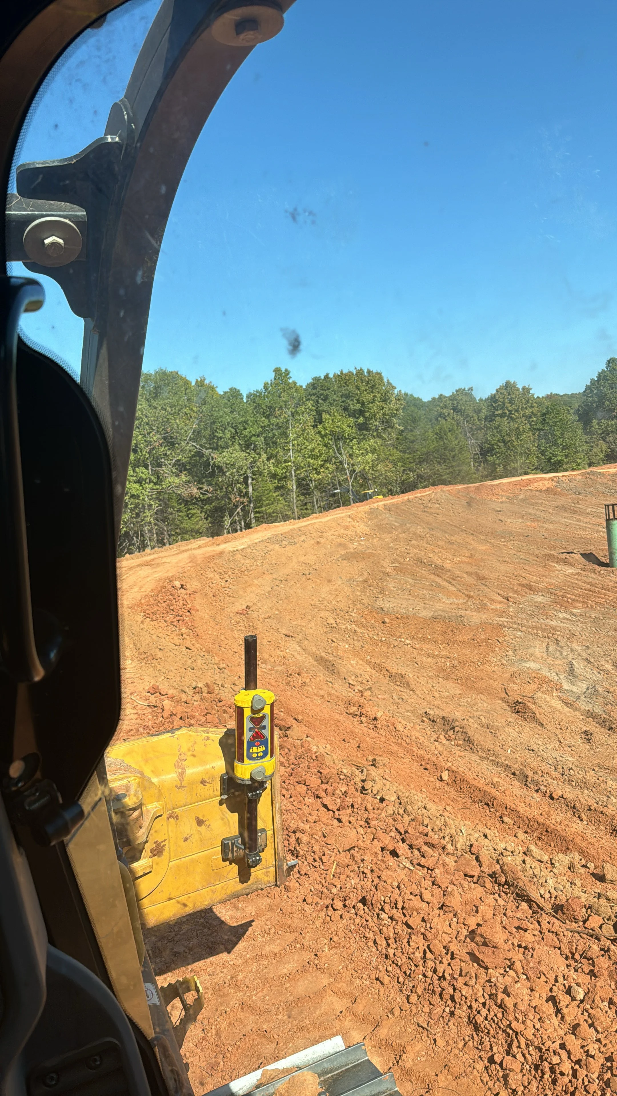 Large Scaled pond job for a Arcadia Oklahoma Customer