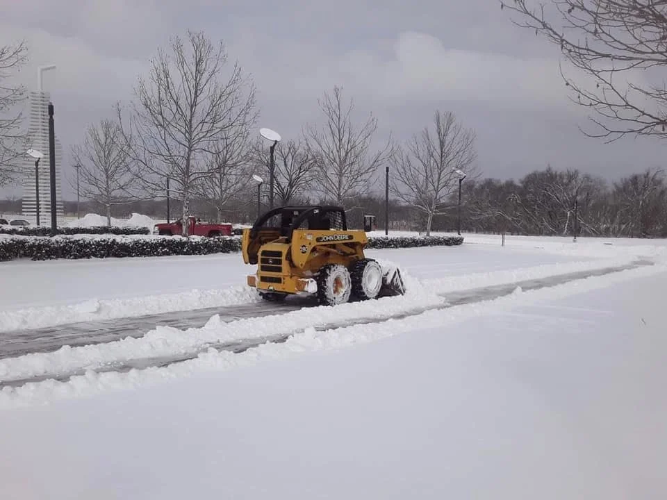 Westie Enterprises offers snow clearing all over the OKC metro.