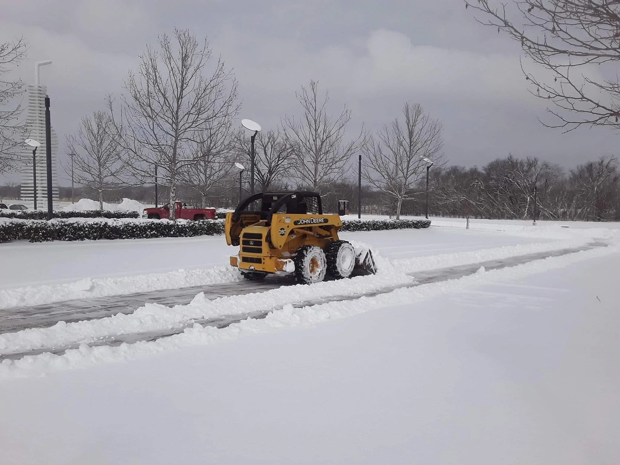 Snow Clearing Arcadia Oklahoma