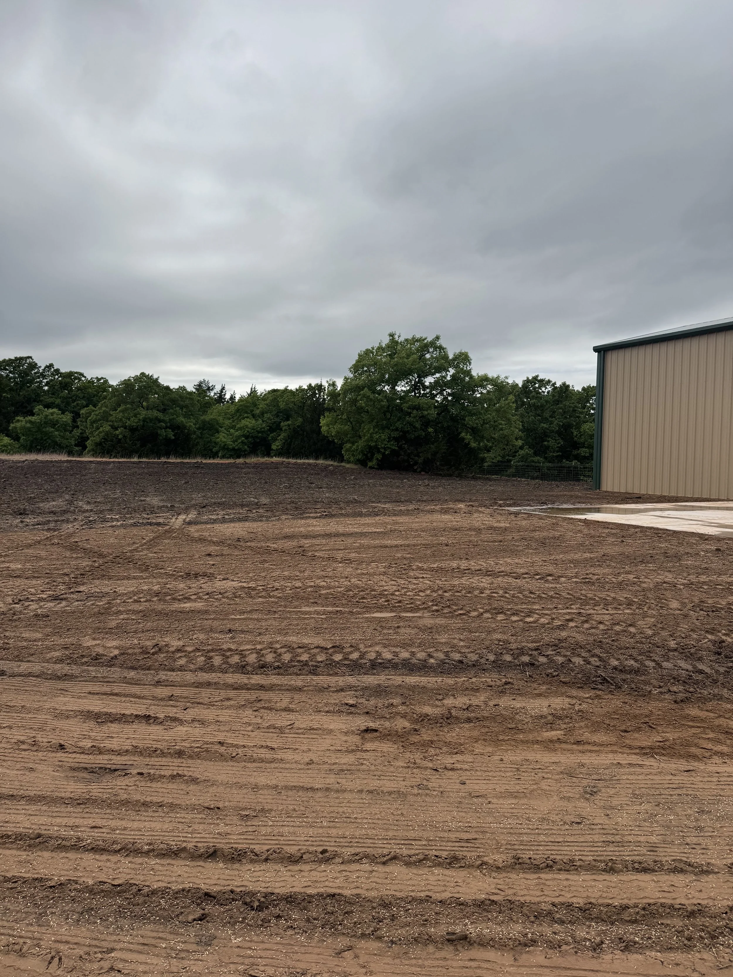 Soil Improvement Job Luther Oklahoma