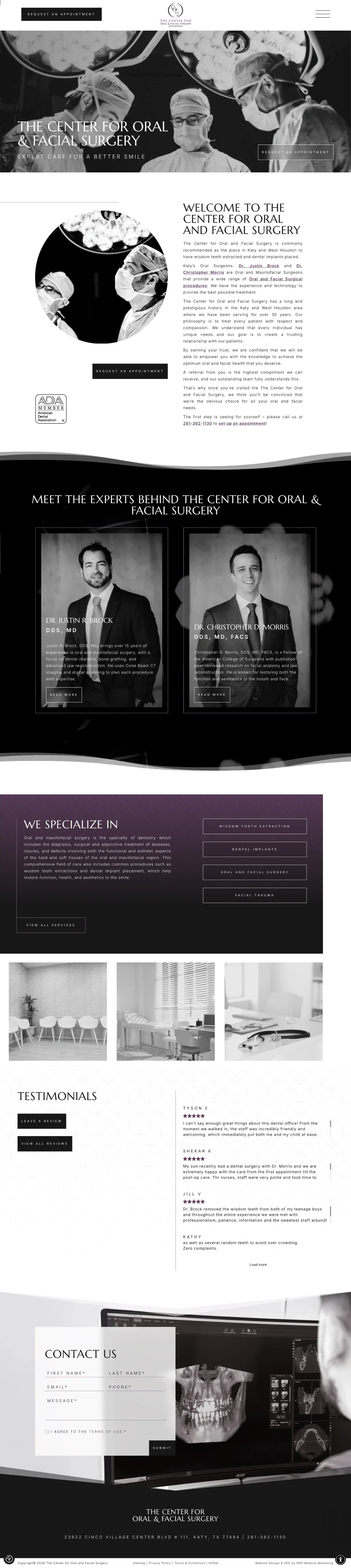 The Center for Oral and Facial Surgery
