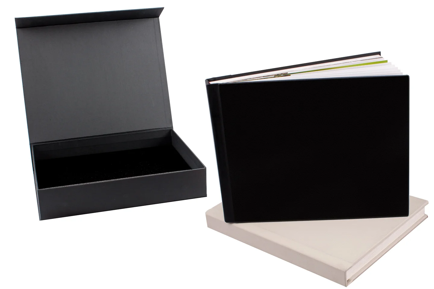 wedding photography books leather