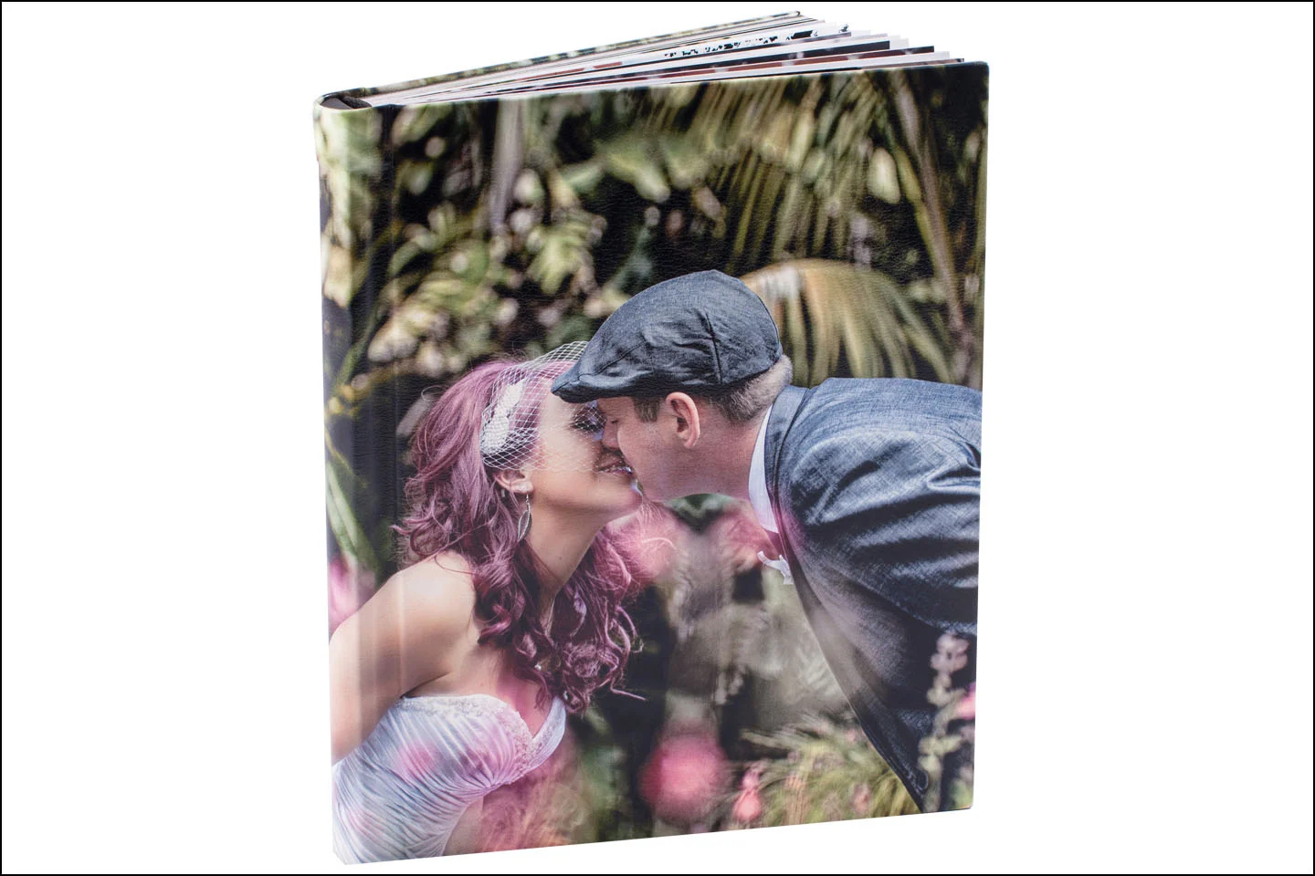 Photo Print on Leatherette Wedding Album Cover