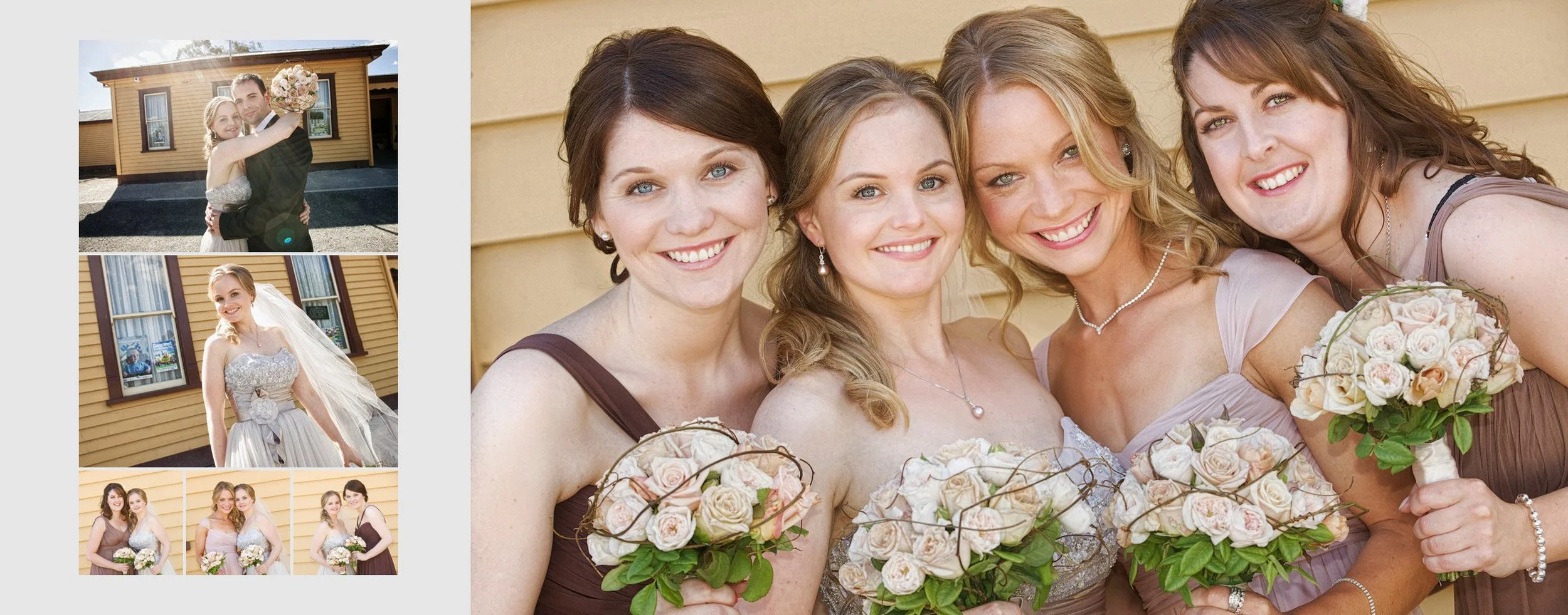 wedding albums designed for Adelaide with Passion