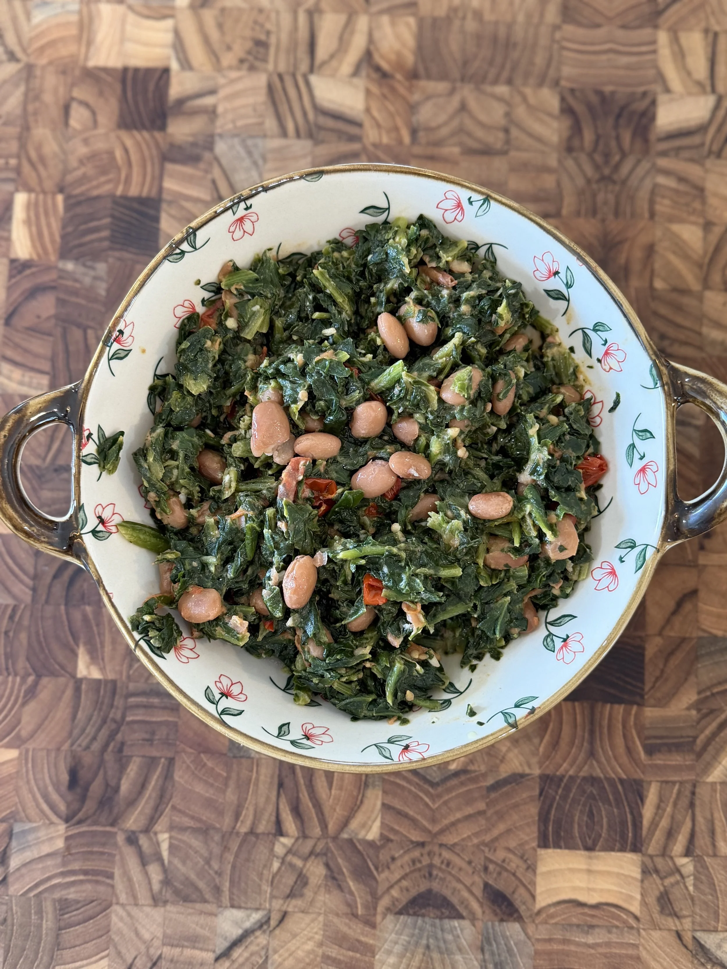 Spinach &amp; Beans 