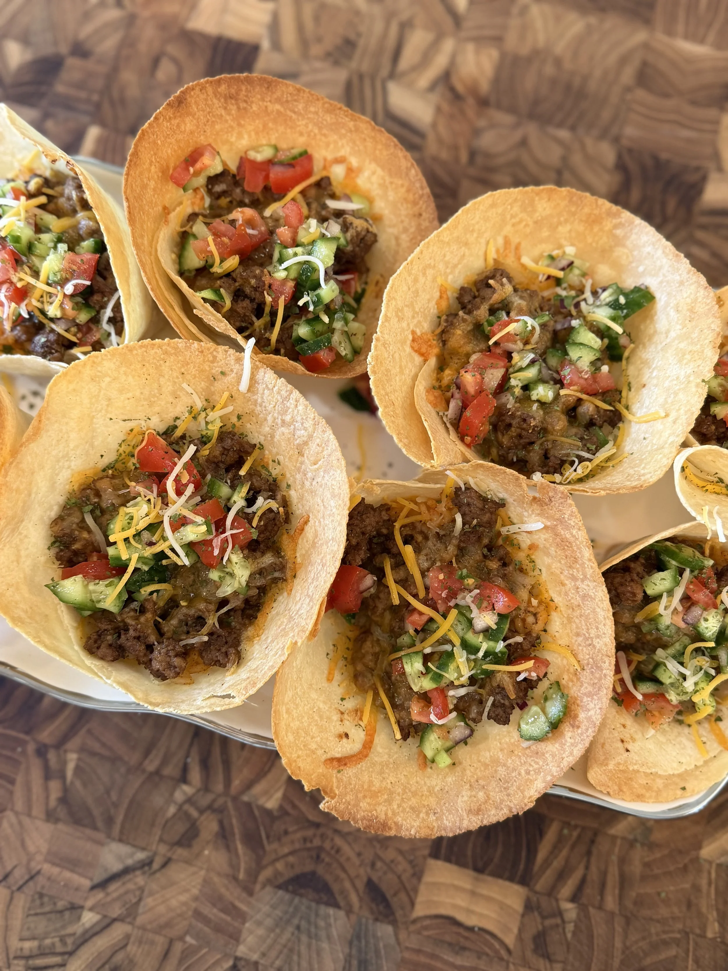Mini Taco Bowls
