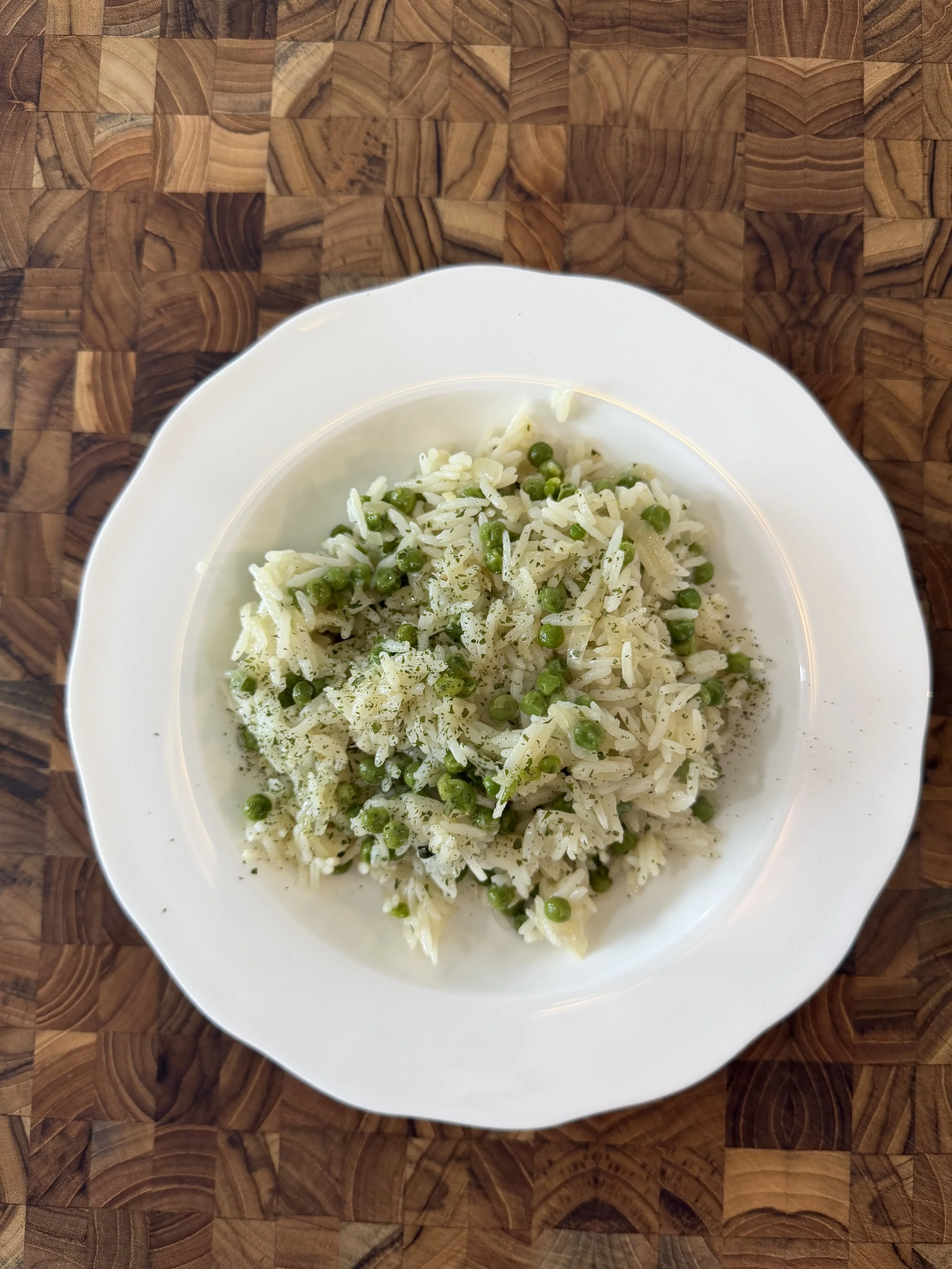 Rice, Peas &amp; Onions 