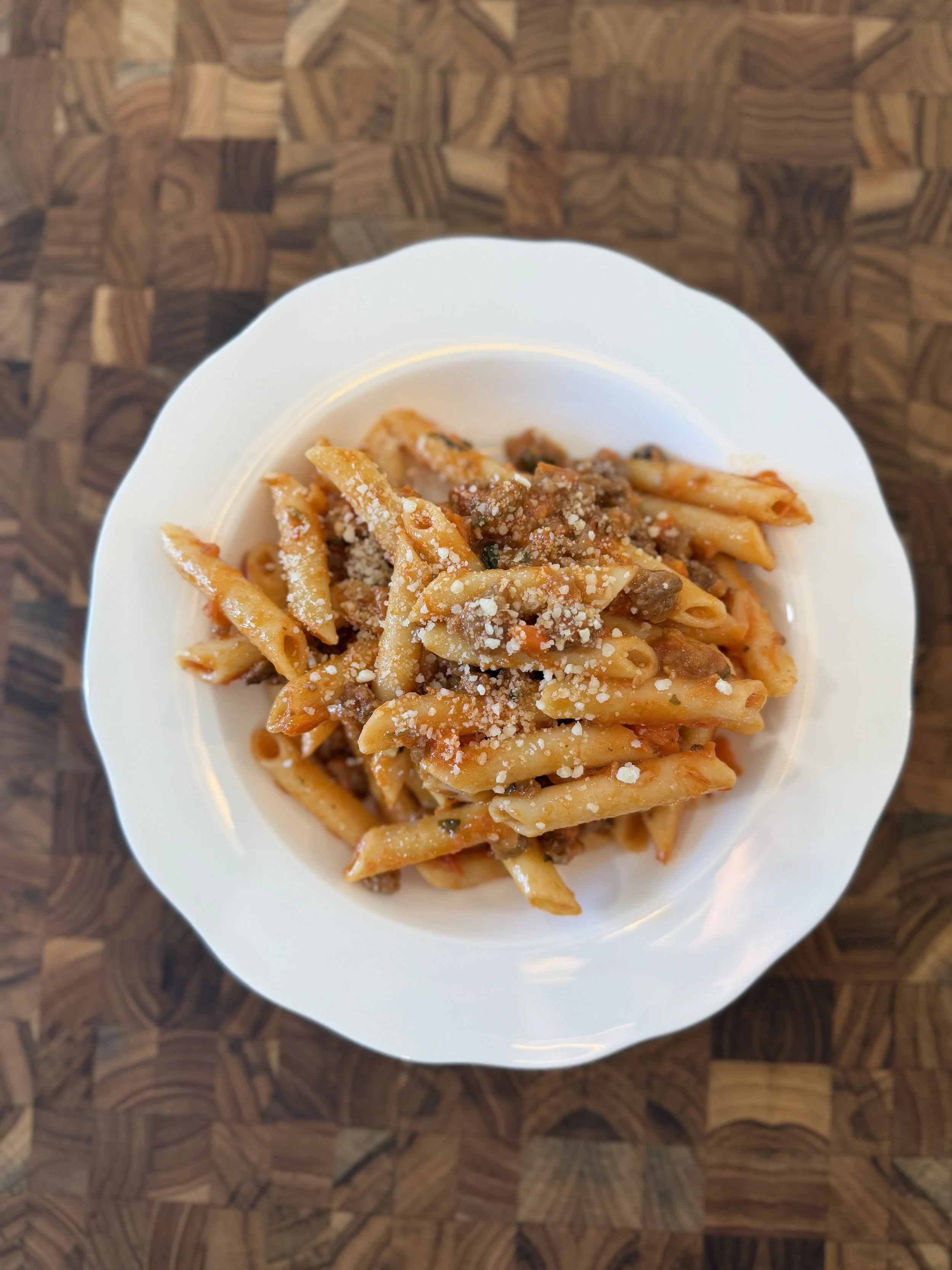 Simple Pasta Bolognese