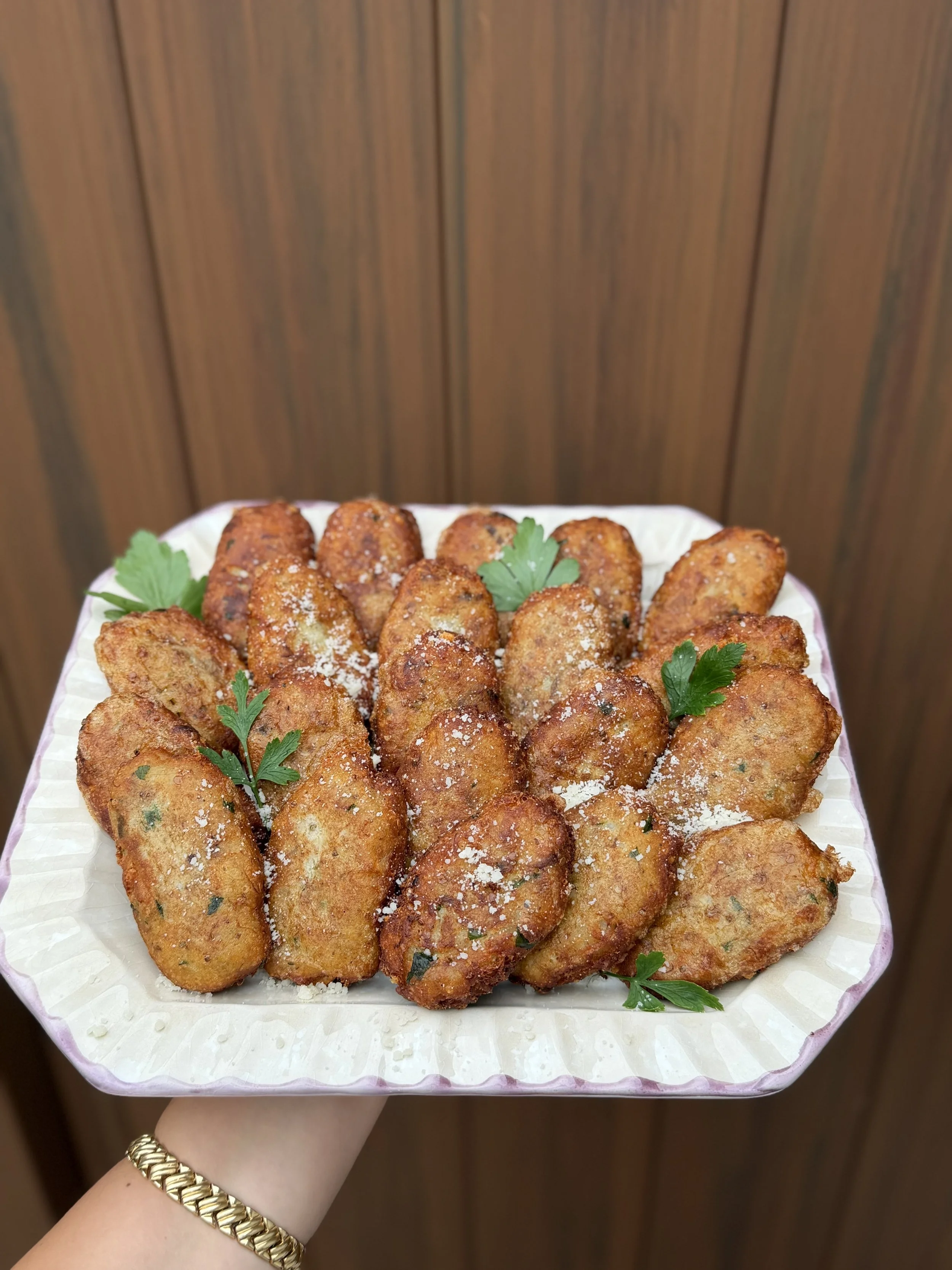 Fritelle di Melanzane alla Calabrese