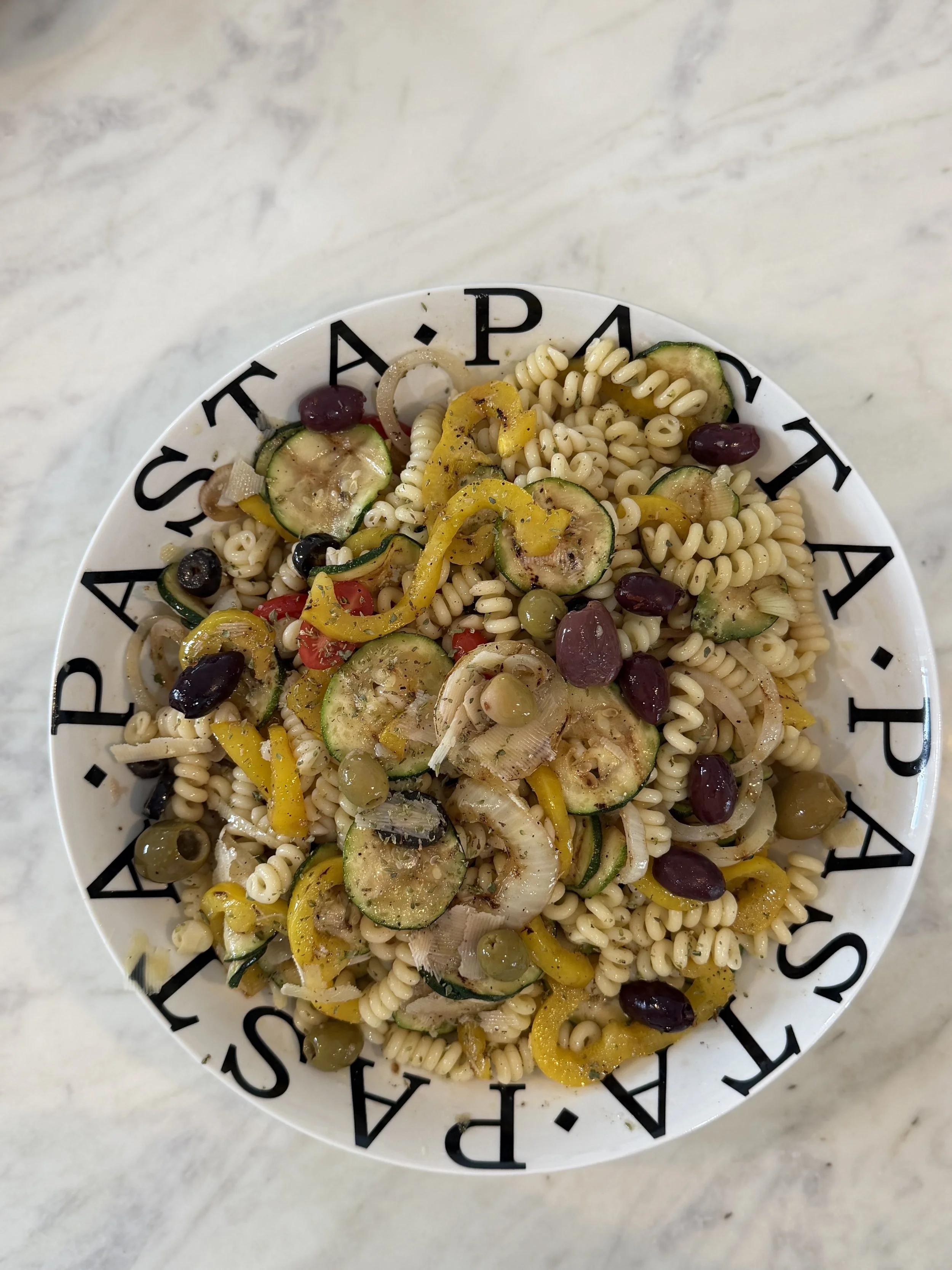 Grilled Summer Vegetable Pasta Salad