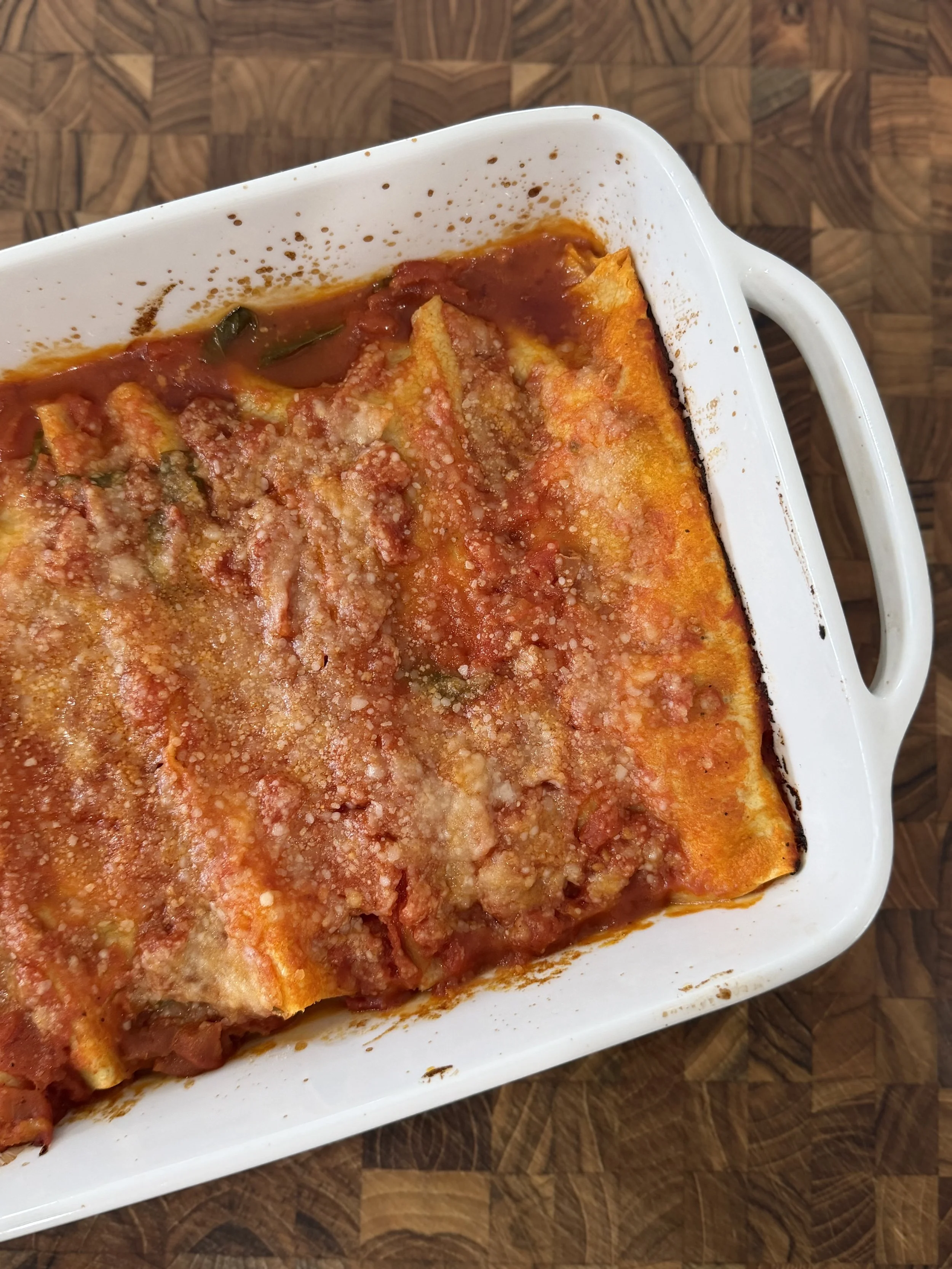 Lasagna Arrotolate alle Melanzane