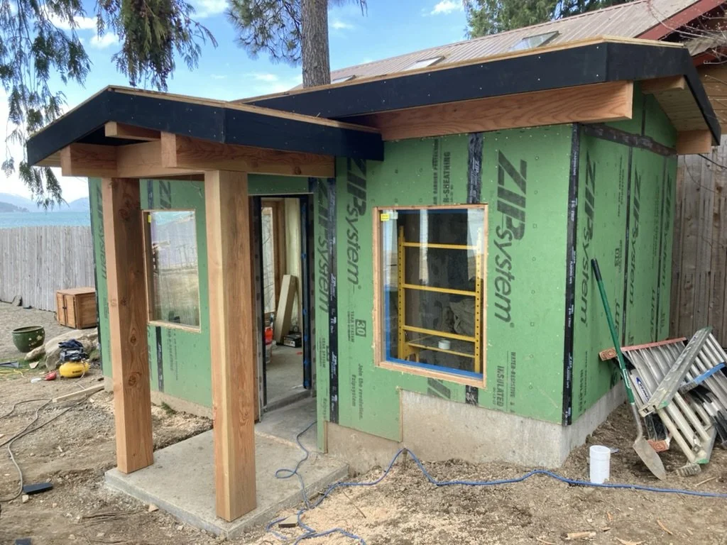 Sauna & Shower Build