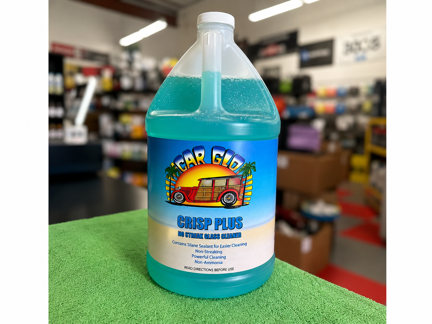 Crisp Plus Glass Cleaner + Sealant