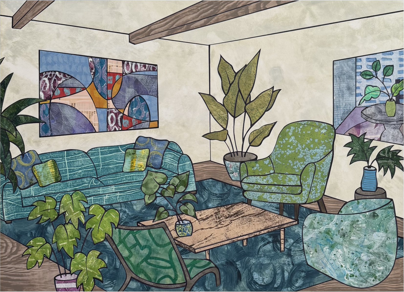 Room in Teal