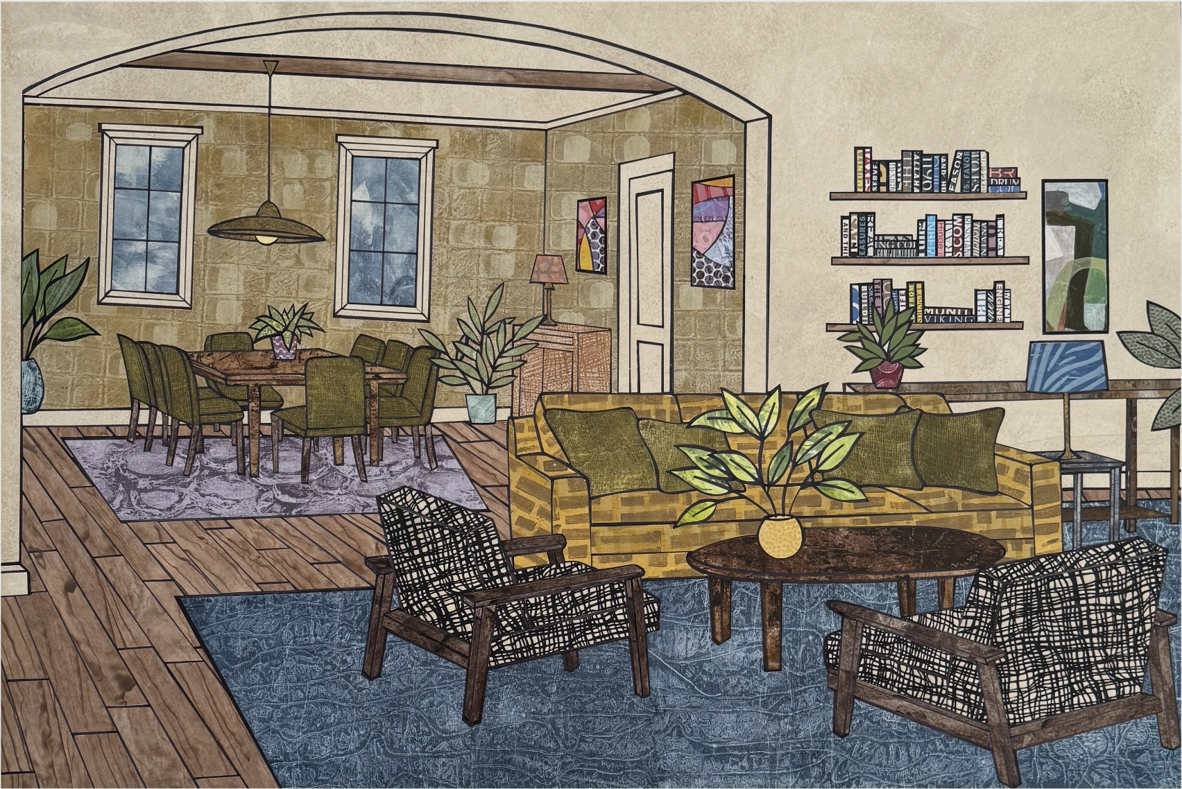 Living Room Den Adjacent