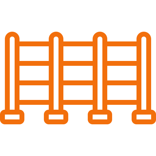 Icon of a graphic equalizer with four vertical sliders in orange.