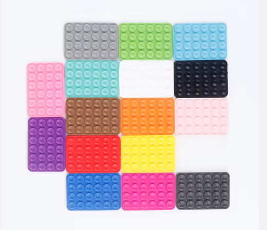 Strong Solid Non Slip Adhesive Phone Silicone Suction Holder for Mobile Phones Pad