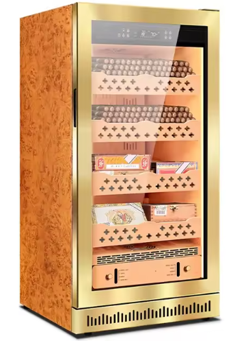Cigaro H80S 800 Pcs Cigar Cabinet Best Cigar Humidor Spanish Cedar Inner and Cedar Shelves