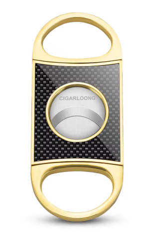 Classic Sharp Blade Smooth Cutting Stainless Steel Cigar Cutter with Gift Box Packaging
