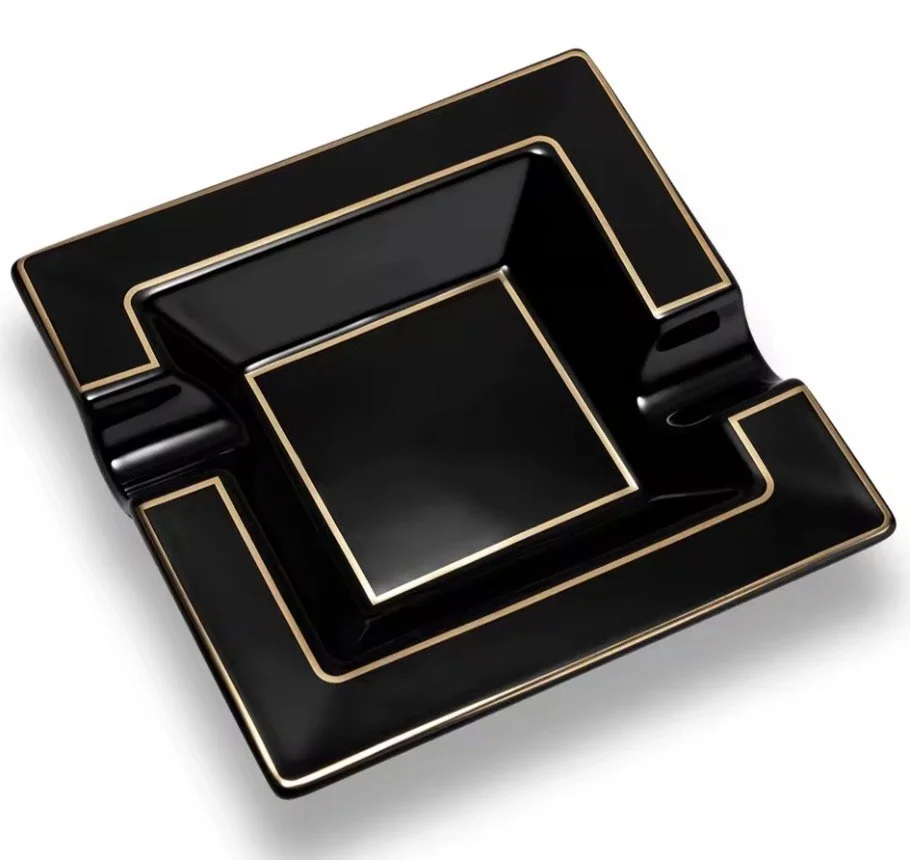 Large Ceramic Ashtray Outdoor Cigar Ashtray Accessories Supplies