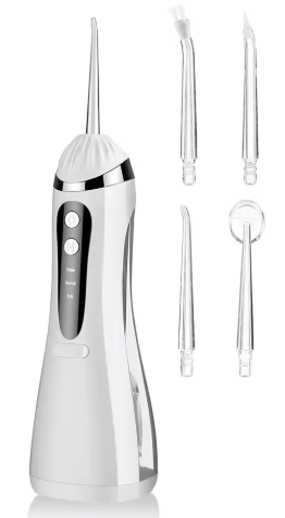 Cordless High Pressure Pulse Oral Irrigator Electric Tooth Cleaner Portable Dental Water Flosser