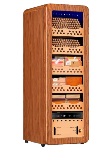 78HC Household Constant Temperature and Humidity Compressor Air-cooled Cedar Wood Cigar Cabinet