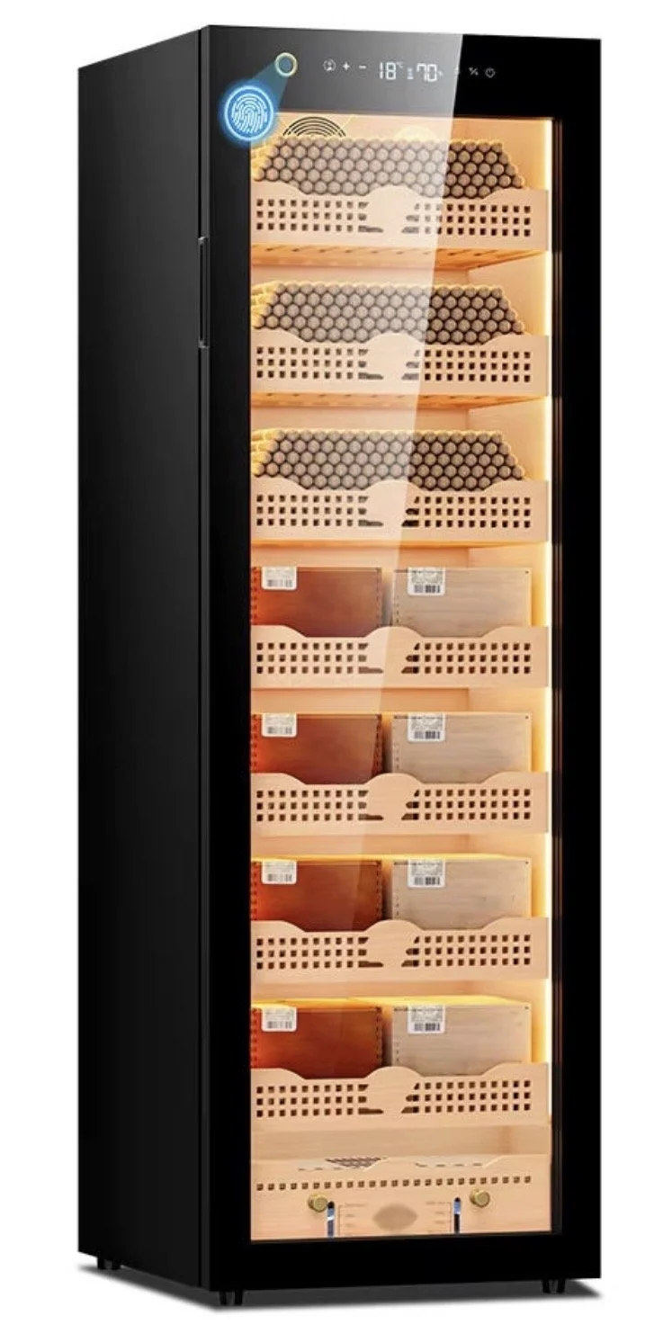 168C CIGARO High Quality Constant Temperature and Humidity Ammonia Removal Cedar Cigar Humidor Cabinet
