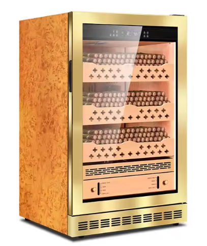 Cigaro H46S 500 Pcs Cigar Cabinet Cigar Humidor Spanish Cedar Inner with Temperature and Humidity Control
