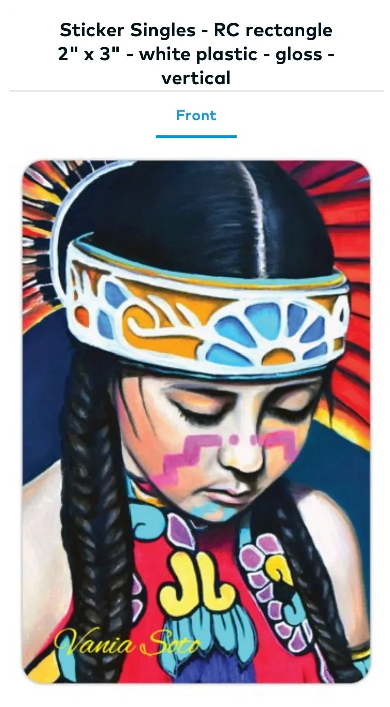 Lucia Sticker
