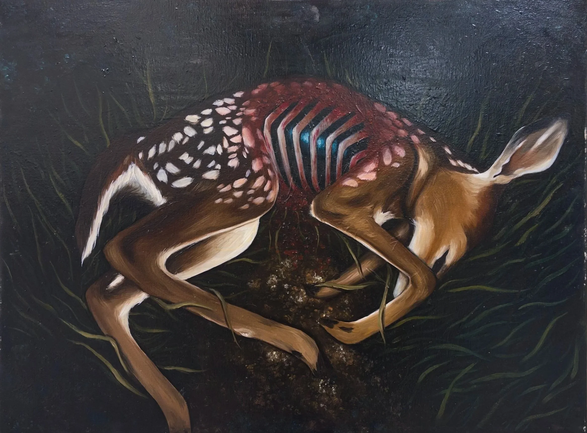 Unconditional Love, 2024. 24x18 in, Oil on canvas