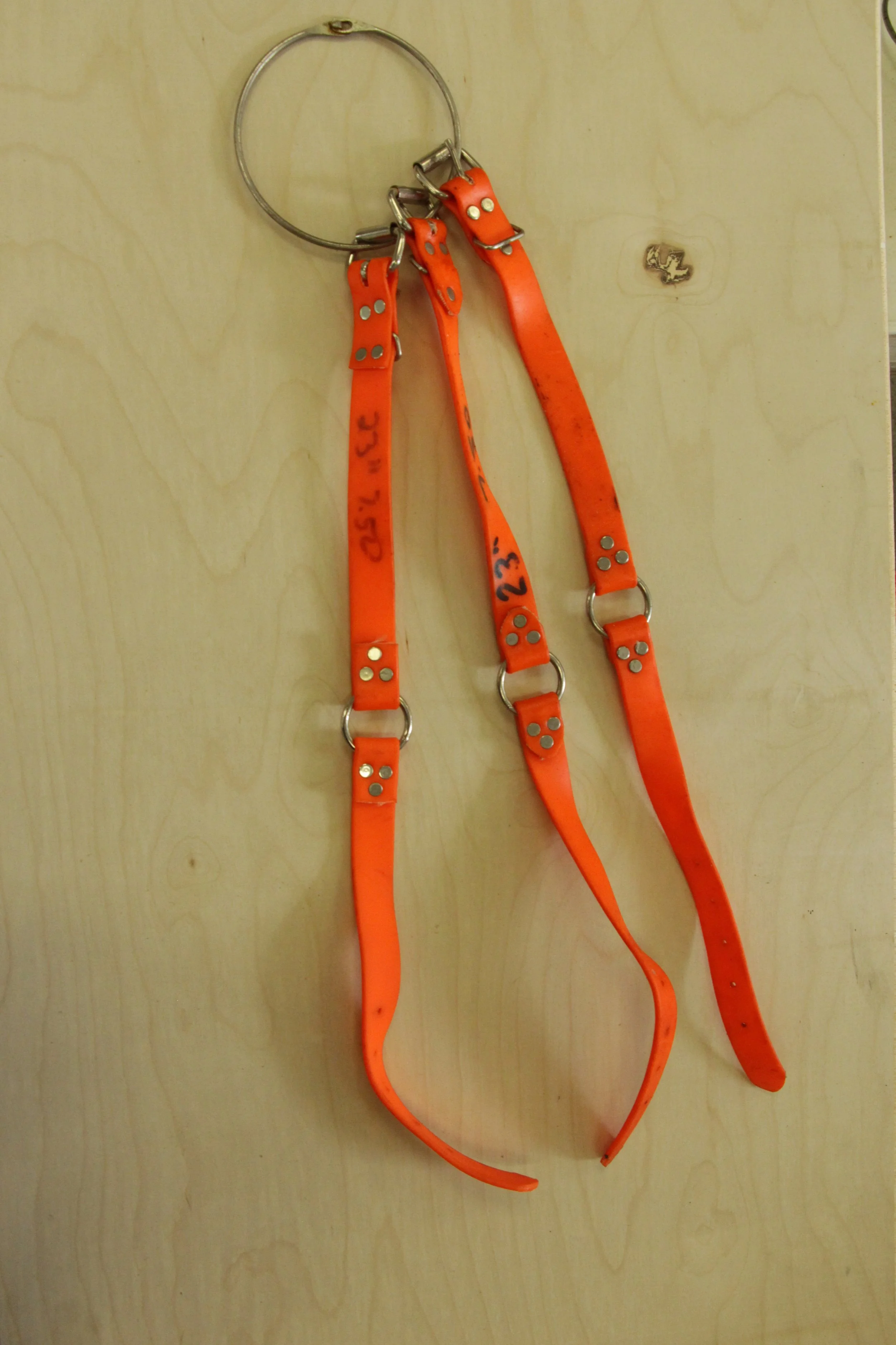 Overstock Imitation Leather Orange 23 inch
