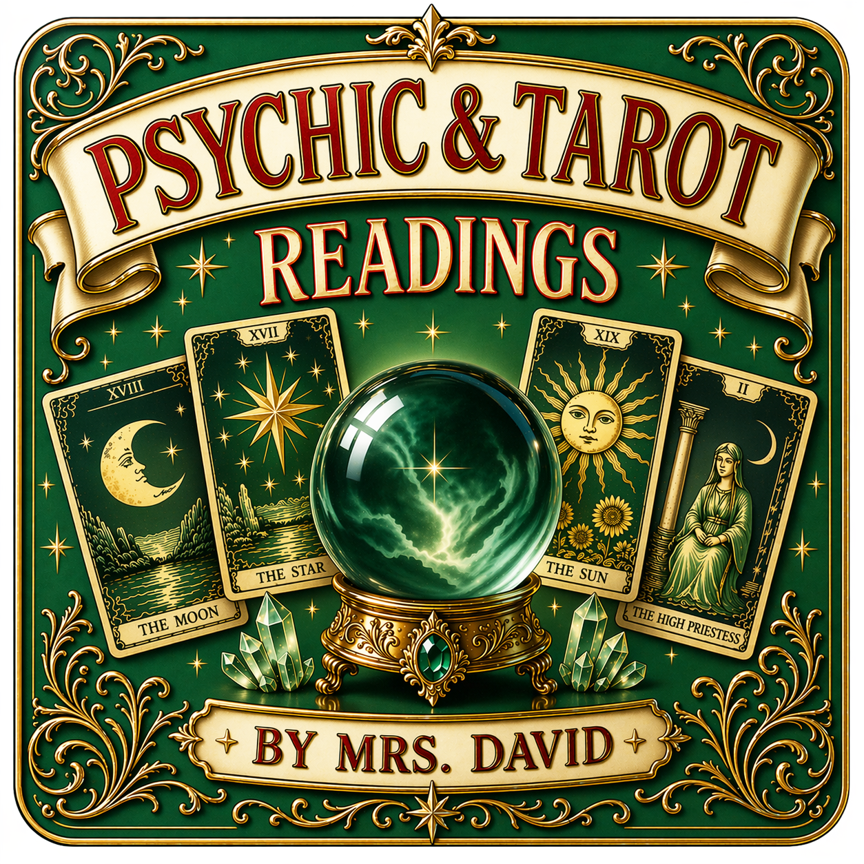 Psychic &amp; Tarot Readings by Mrs. David