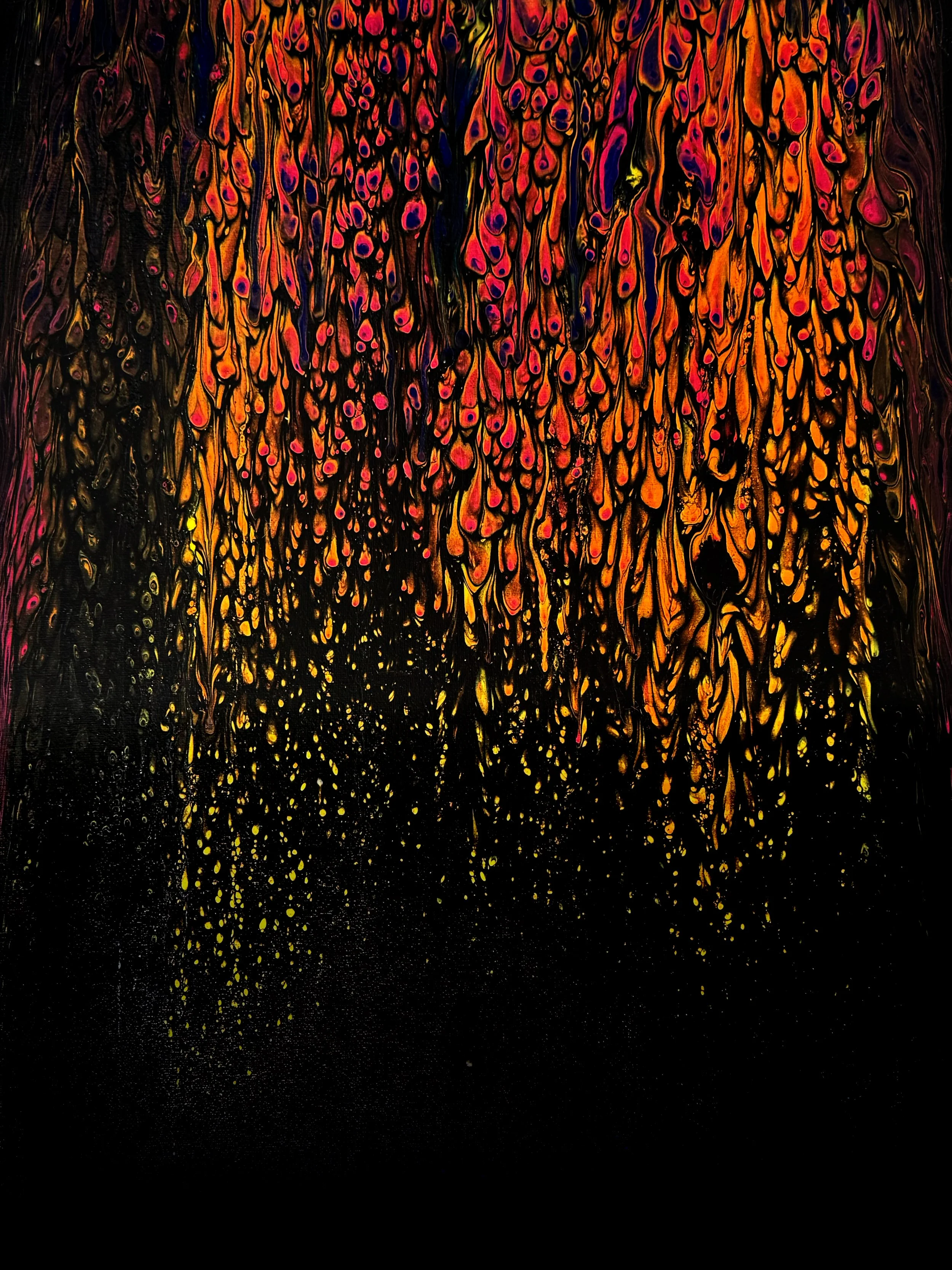 Precarious, 2023, acrylic paint on canvas, 16" x 20"