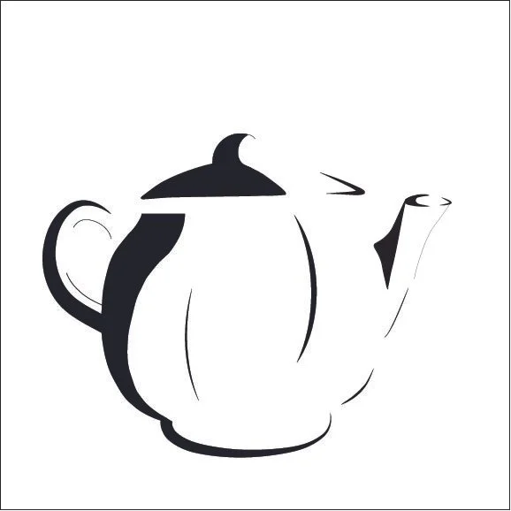 Graphic Translation Teapot