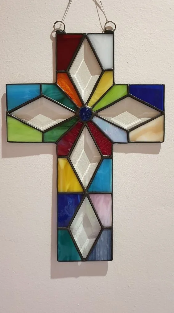 4 clear beveled diamond cross.jpg
