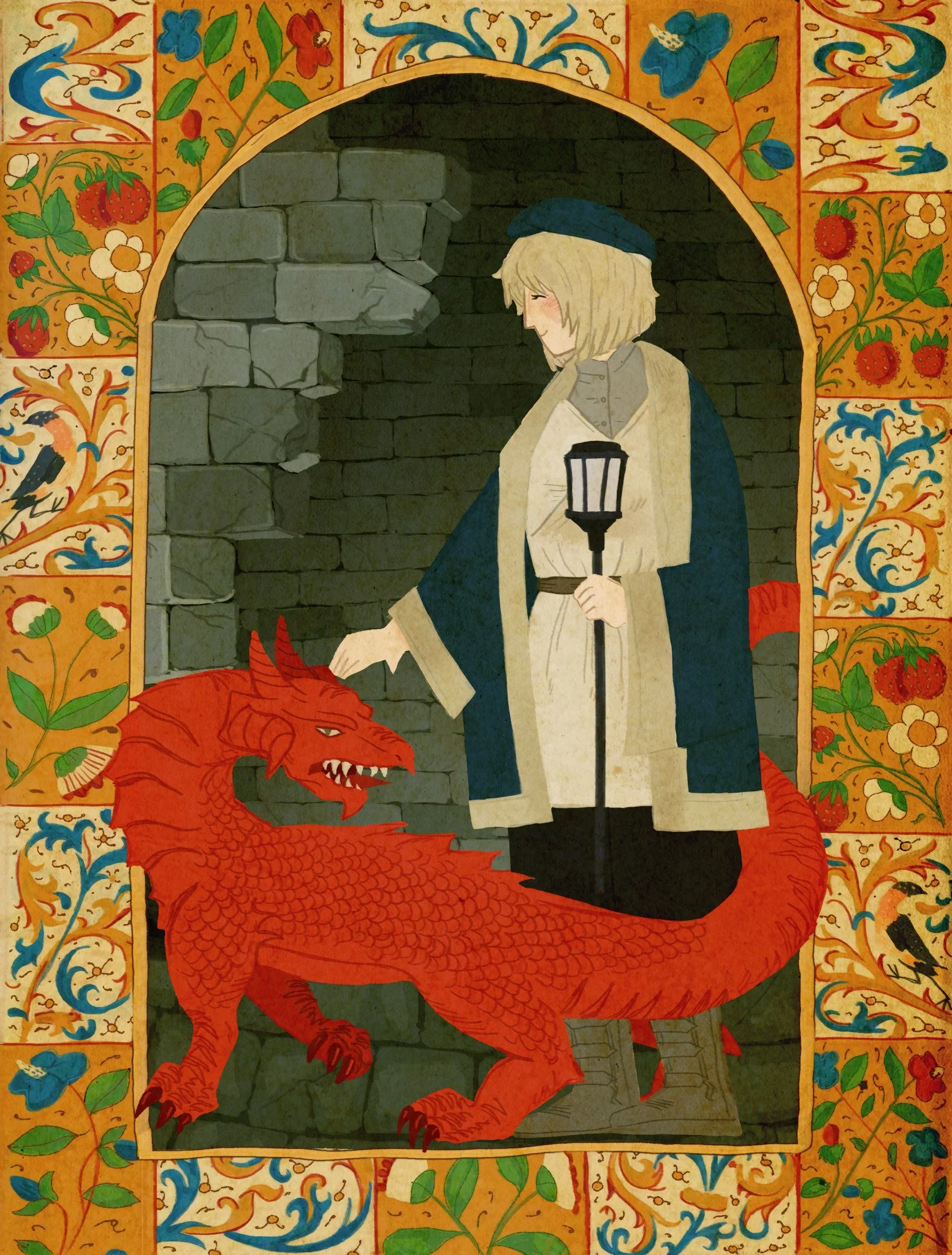 Falin and the Red Dragon