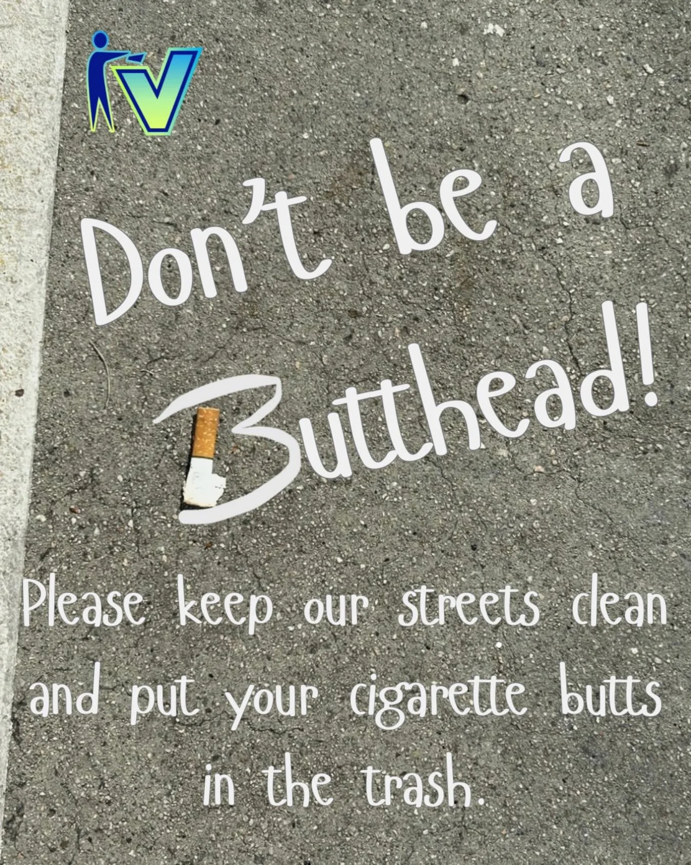 ✨Venice is too pretty to be your ashtray! ✨

Don&rsquo;t be a butthead&mdash;please drop your cigarette butts in the trash, not our streets.

#psa #veniceca #venicecommunitycleanups #volunteer #keepitclean