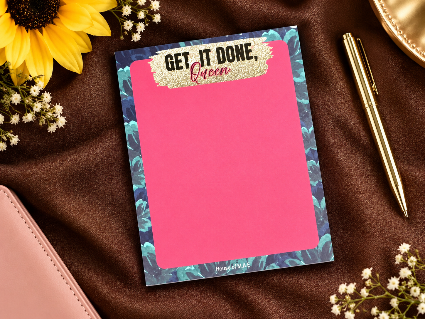 Get It Done, Queen Notepad