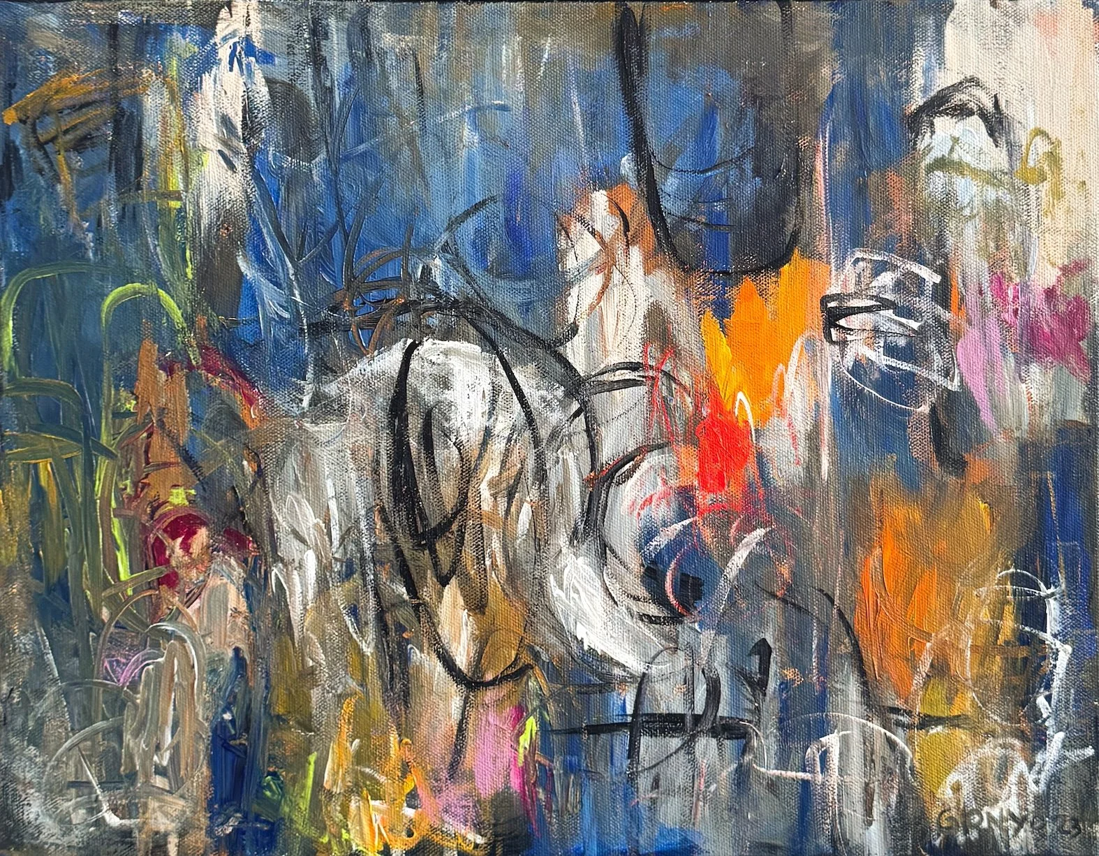 La Mariée, 12x16 framed