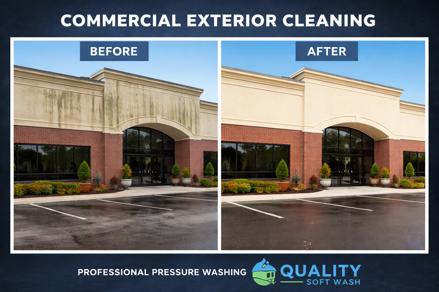 Commercial Exterior Cleaning