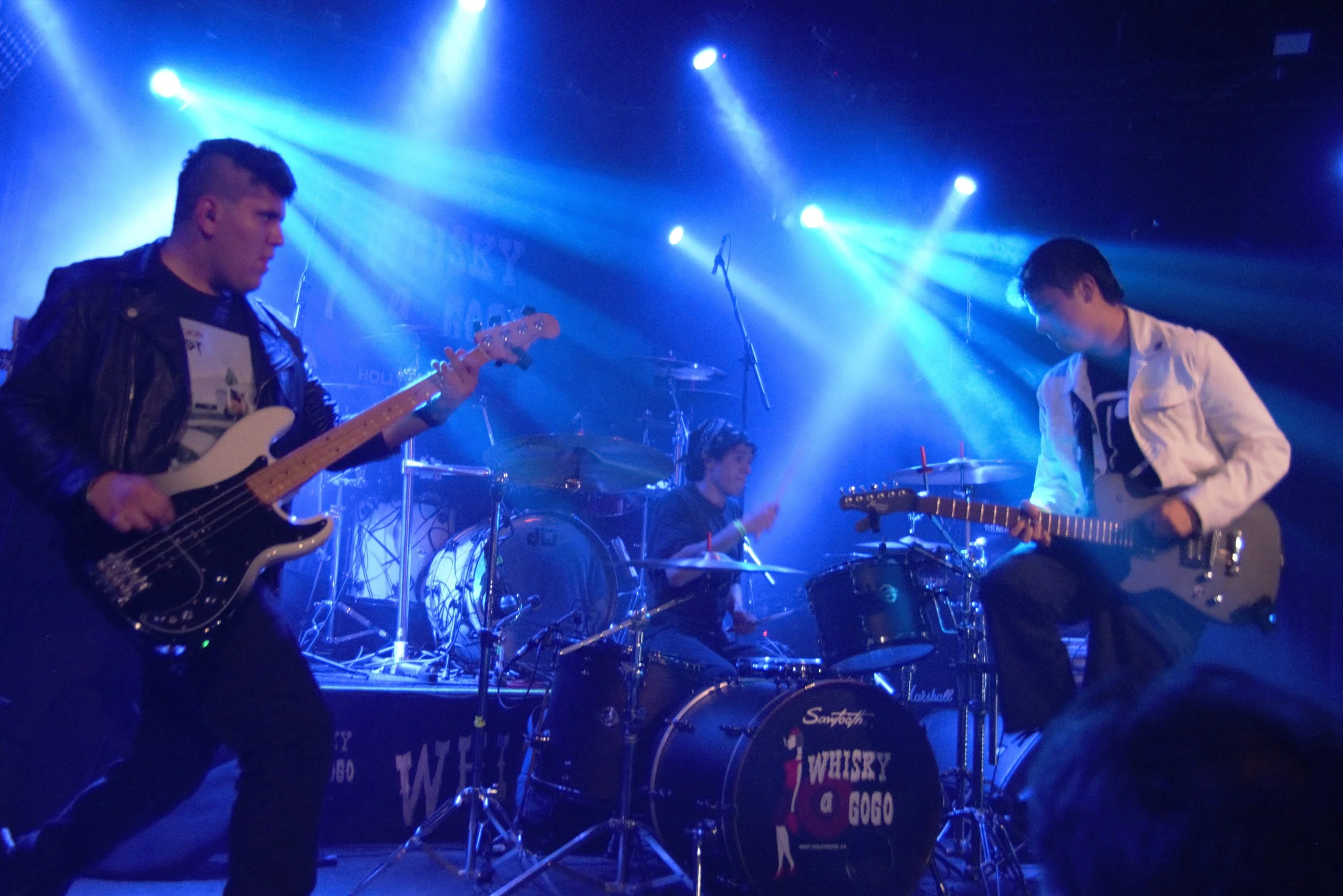 (From Left:) Moi, Daniel, and Drew at the Whisky a Go Go.