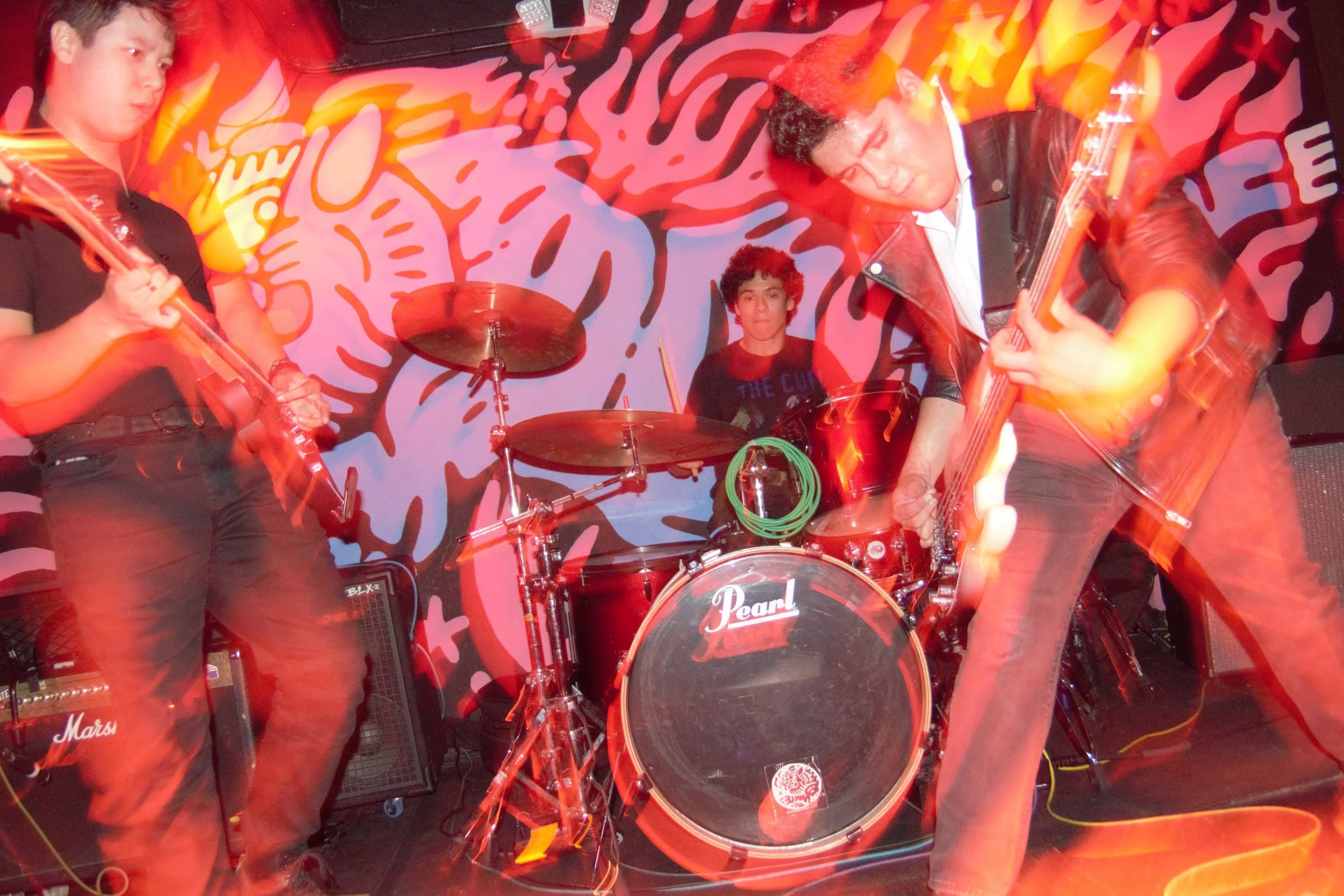 (From Left:) Drew, Daniel, and Moi at the Slipper Clutch.