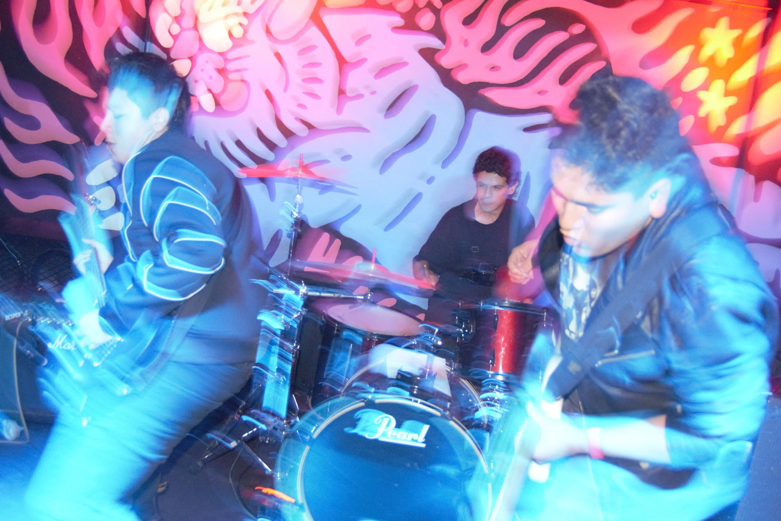 (From Left:) Drew, Daniel, and Moi at the Slipper Clutch. 