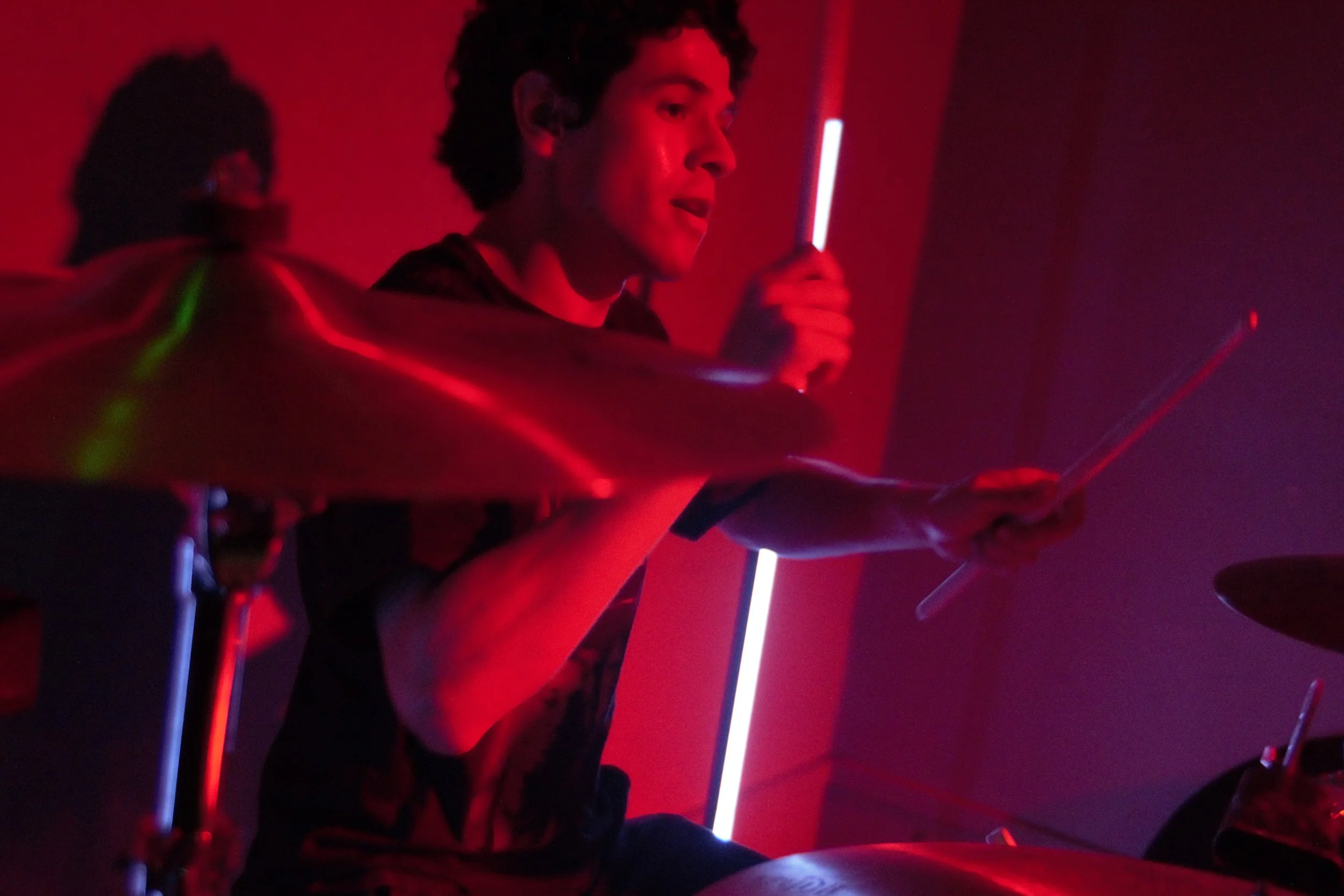 Daniel counting in the band.